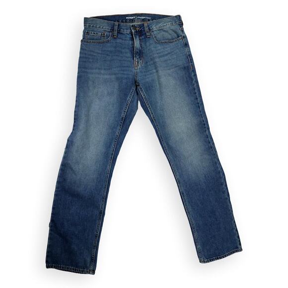 Old Navy Straight Med Wash Mens Blue Jeans 31 x32 - Picture 1 of 10